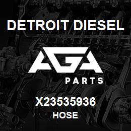 X23535936 Detroit Diesel Hose | AGA Parts