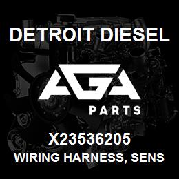X23536205 Detroit Diesel Wiring Harness, Sensor | AGA Parts