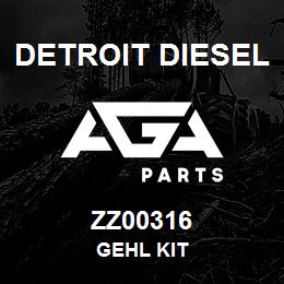 ZZ00316 Detroit Diesel Gehl Kit | AGA Parts