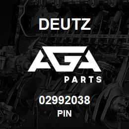 02992038 Deutz PIN | AGA Parts