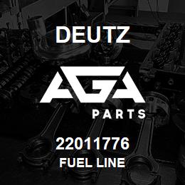 22011776 Deutz FUEL LINE | AGA Parts