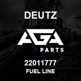 22011777 Deutz FUEL LINE | AGA Parts