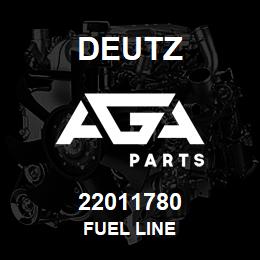 22011780 Deutz FUEL LINE | AGA Parts