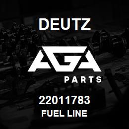 22011783 Deutz FUEL LINE | AGA Parts