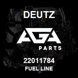 22011784 Deutz FUEL LINE | AGA Parts