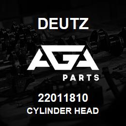 22011810 Deutz CYLINDER HEAD | AGA Parts