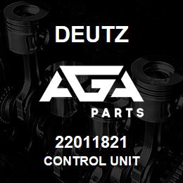 22011821 Deutz CONTROL UNIT | AGA Parts