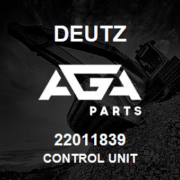 22011839 Deutz CONTROL UNIT | AGA Parts