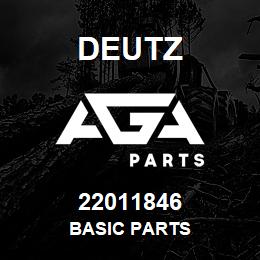 22011846 Deutz BASIC PARTS | AGA Parts