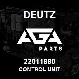 22011880 Deutz CONTROL UNIT | AGA Parts