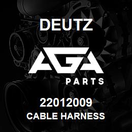 22012009 Deutz CABLE HARNESS | AGA Parts