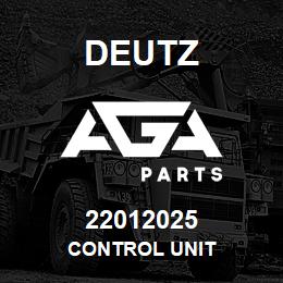 22012025 Deutz CONTROL UNIT | AGA Parts