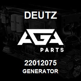 22012075 Deutz GENERATOR | AGA Parts