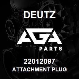 22012097 Deutz ATTACHMENT PLUG | AGA Parts