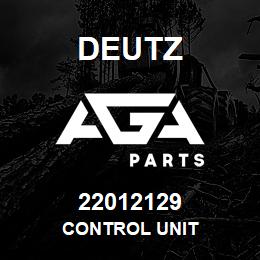 22012129 Deutz CONTROL UNIT | AGA Parts