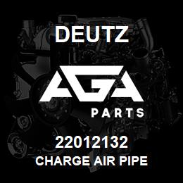 22012132 Deutz CHARGE AIR PIPE | AGA Parts