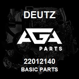 22012140 Deutz BASIC PARTS | AGA Parts