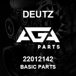 22012142 Deutz BASIC PARTS | AGA Parts