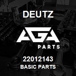 22012143 Deutz BASIC PARTS | AGA Parts