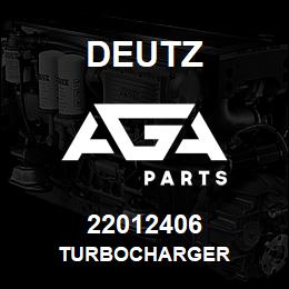 22012406 Deutz TURBOCHARGER | AGA Parts