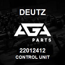 22012412 Deutz CONTROL UNIT | AGA Parts