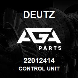 22012414 Deutz CONTROL UNIT | AGA Parts