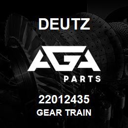 22012435 Deutz GEAR TRAIN | AGA Parts