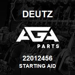 22012456 Deutz STARTING AID | AGA Parts