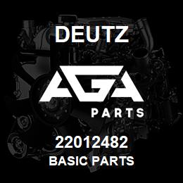 22012482 Deutz BASIC PARTS | AGA Parts