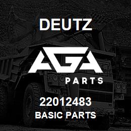 22012483 Deutz BASIC PARTS | AGA Parts