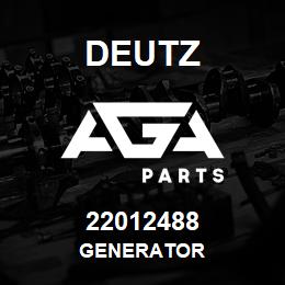 22012488 Deutz GENERATOR | AGA Parts