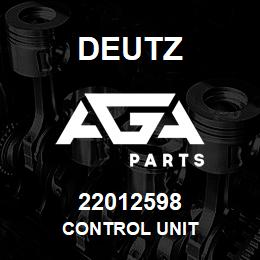 22012598 Deutz CONTROL UNIT | AGA Parts