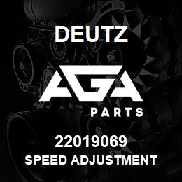 22019069 Deutz SPEED ADJUSTMENT | AGA Parts