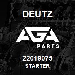 22019075 Deutz STARTER | AGA Parts