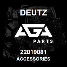 22019081 Deutz ACCESSORIES | AGA Parts