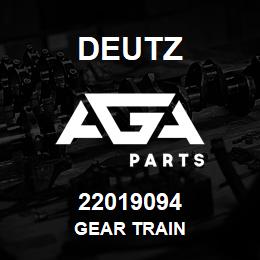 22019094 Deutz GEAR TRAIN | AGA Parts