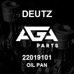 22019101 Deutz OIL PAN | AGA Parts