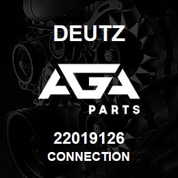 22019126 Deutz CONNECTION | AGA Parts