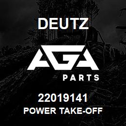 22019141 Deutz POWER TAKE-OFF | AGA Parts