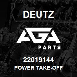 22019144 Deutz POWER TAKE-OFF | AGA Parts