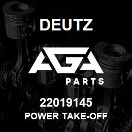 22019145 Deutz POWER TAKE-OFF | AGA Parts