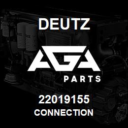 22019155 Deutz CONNECTION | AGA Parts