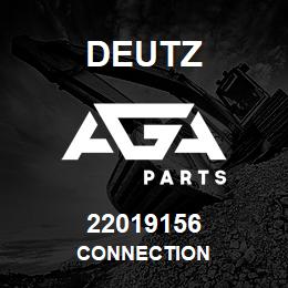 22019156 Deutz CONNECTION | AGA Parts