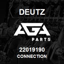 22019190 Deutz CONNECTION | AGA Parts