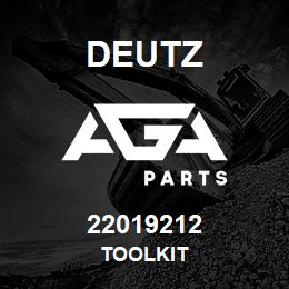 22019212 Deutz TOOLKIT | AGA Parts