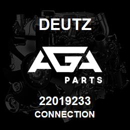 22019233 Deutz CONNECTION | AGA Parts