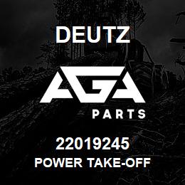 22019245 Deutz POWER TAKE-OFF | AGA Parts