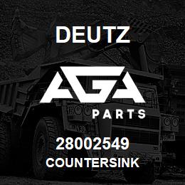 28002549 Deutz COUNTERSINK | AGA Parts