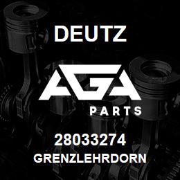 28033274 Deutz GRENZLEHRDORN | AGA Parts