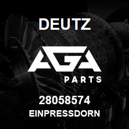 28058574 Deutz EINPRESSDORN | AGA Parts